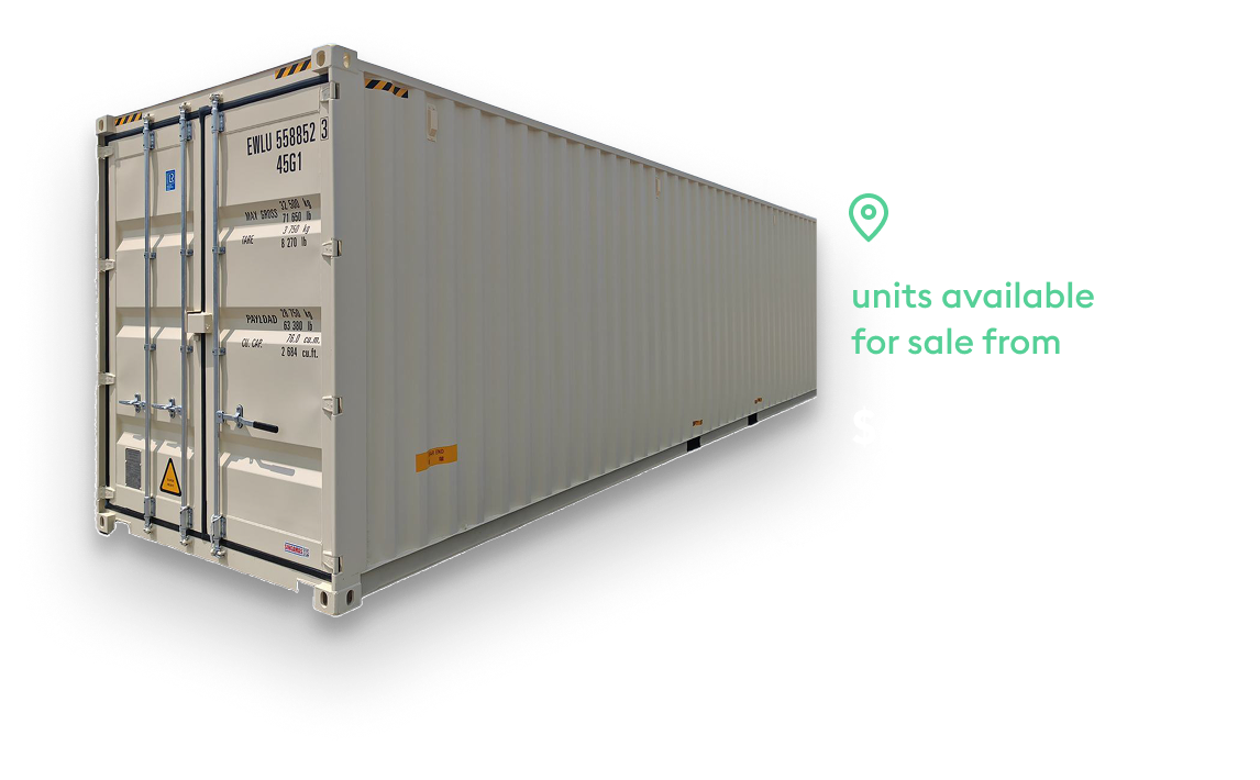 Shipping containers in Los Angeles, CA